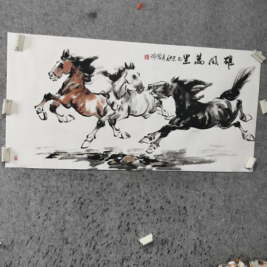 用***莜国画马到成功之路