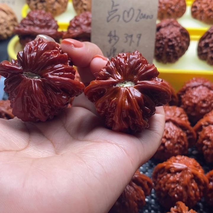 睡***：把件文玩核桃四座楼