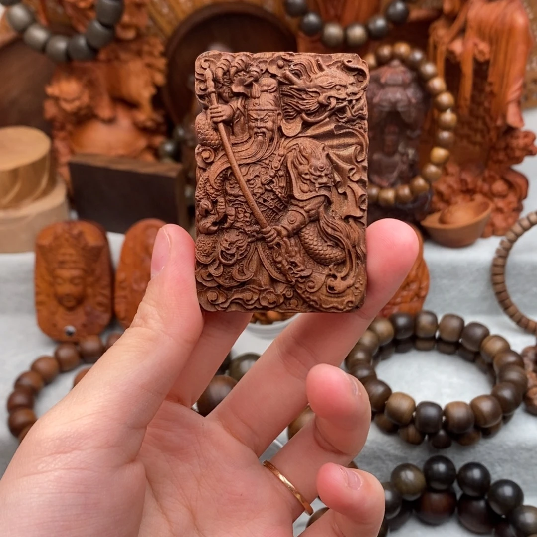 檀香木手串/手链印度正区迈索尔老山檀 关羽 黑奶香