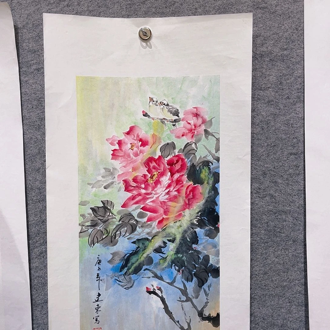 国画手绘国画作品