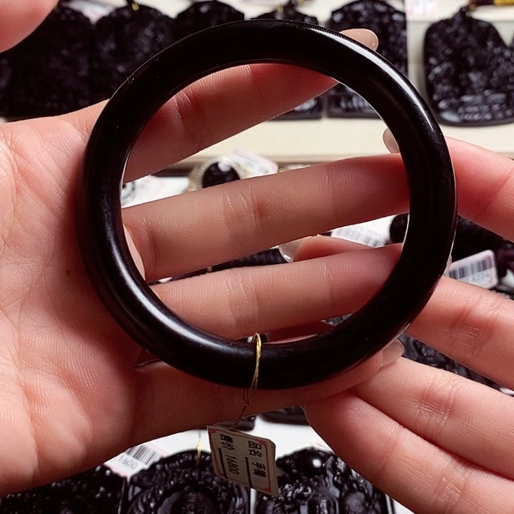 天然缅料A货58圈口