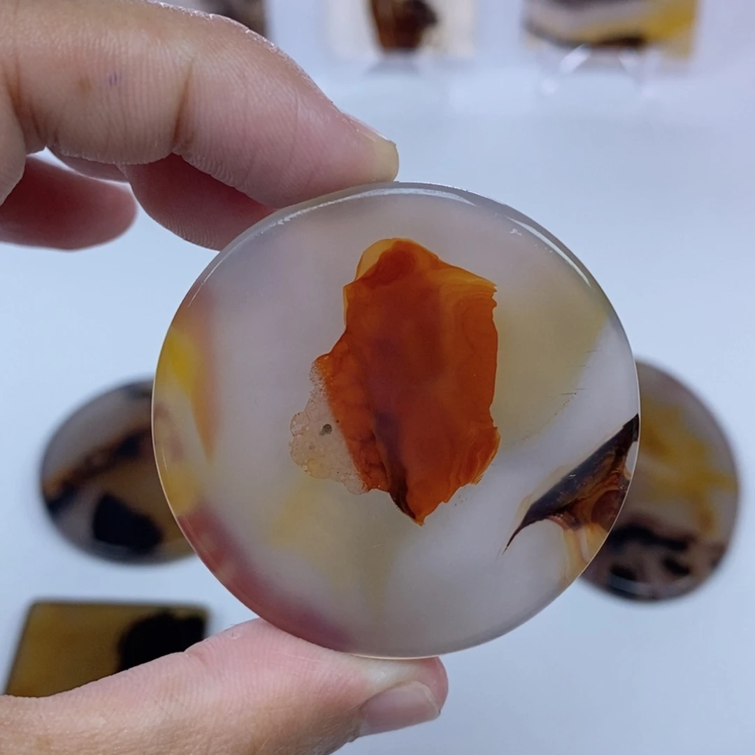 玛瑙/玉髓未镶嵌珠宝半成品