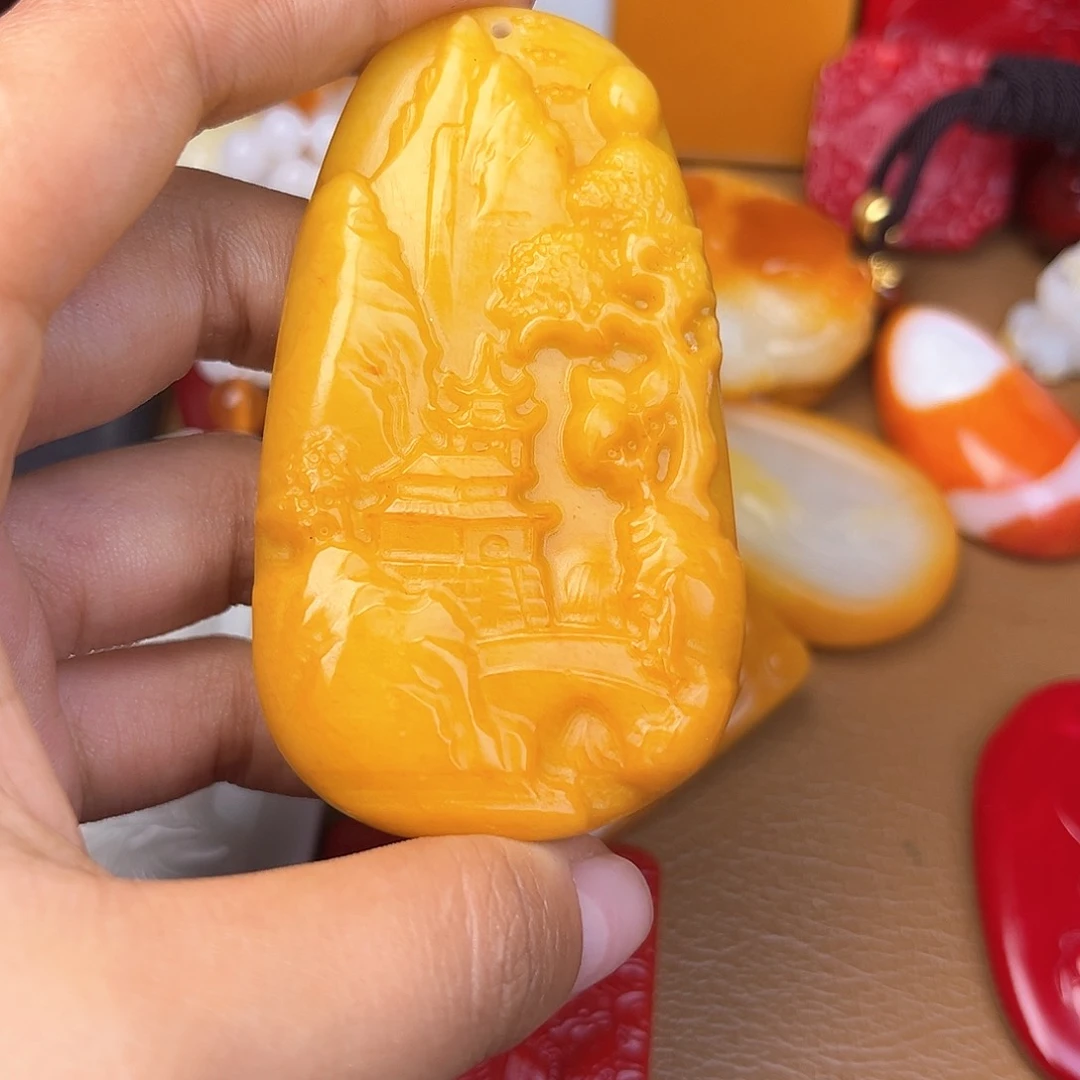 和田玉颈饰未镶嵌东*