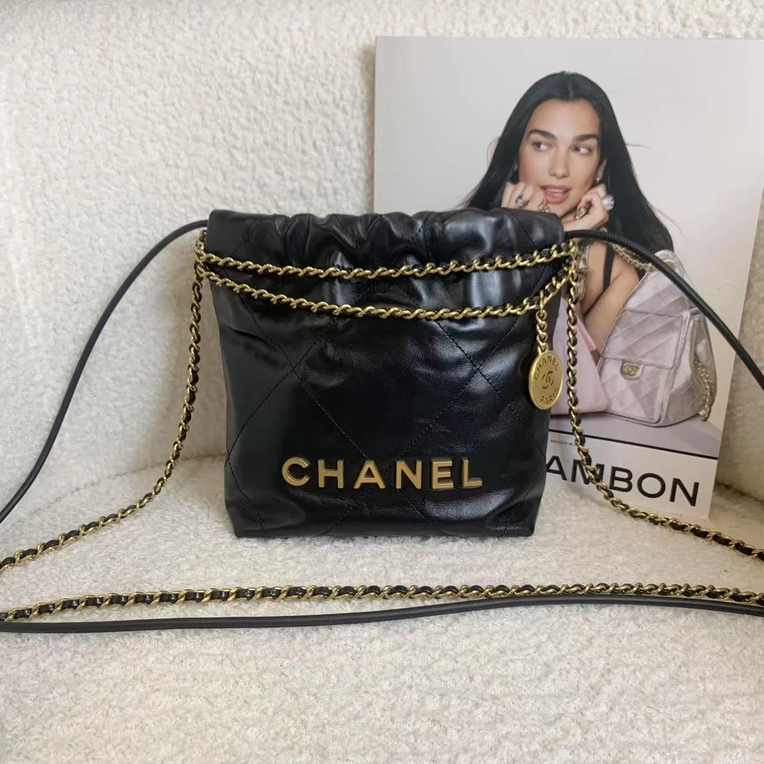 99新 Chanel/香奈儿 壹臻/24B黑金22bag m ini 42078109