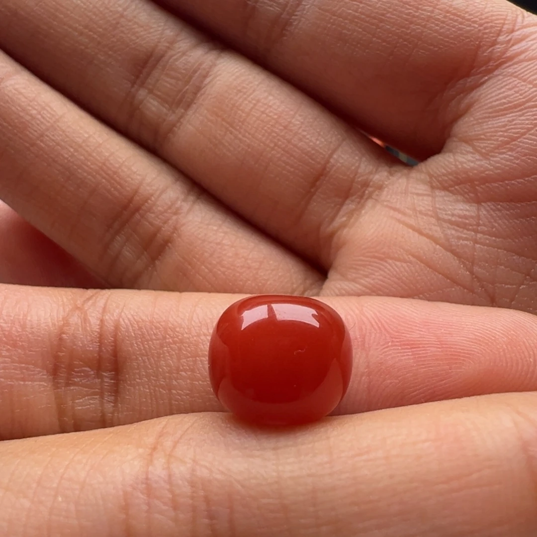 ғ***ғ南红玛瑙未镶嵌老型11.1x9.5