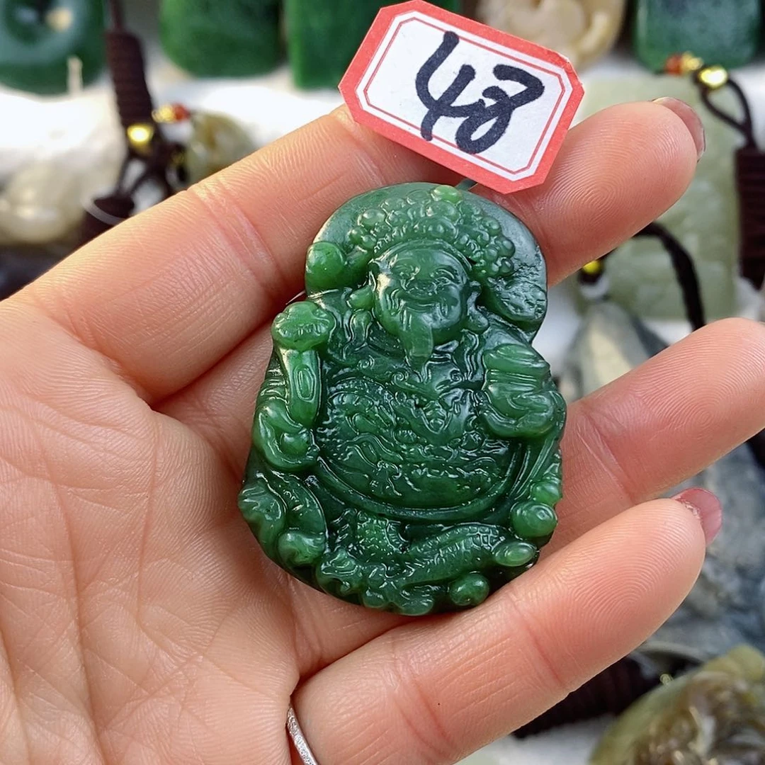 和田玉（糖玉）颈饰未镶嵌