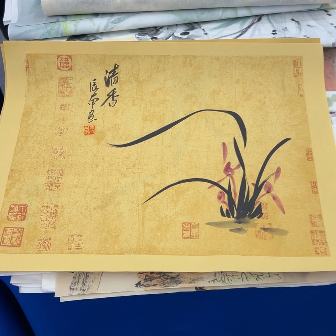 国画国画纯手绘作品