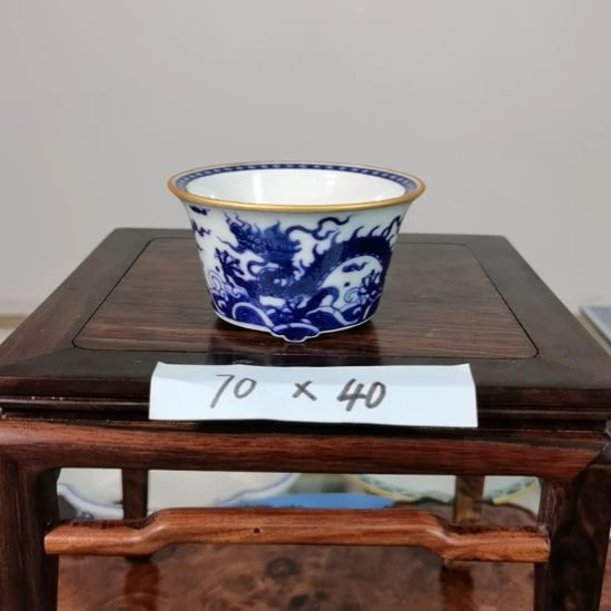 大徳堂手工手绘釉盆