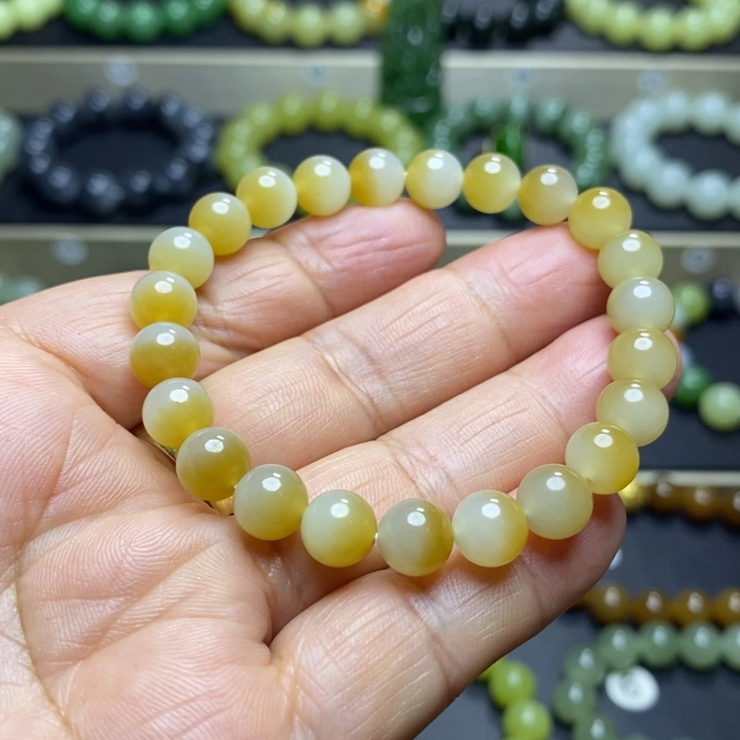 和田玉未镶嵌手串