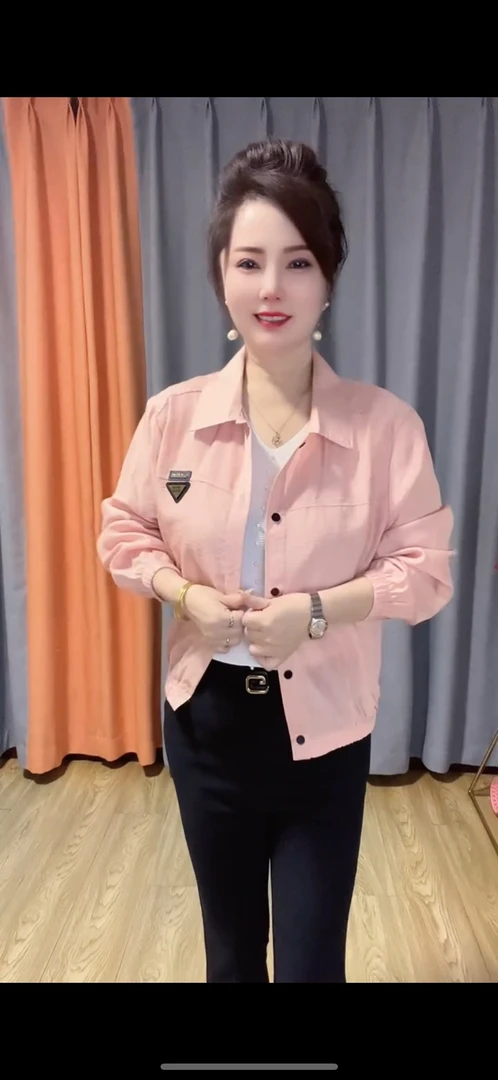 薄款修身型常规款女短外套女装女士气质休闲夏款
