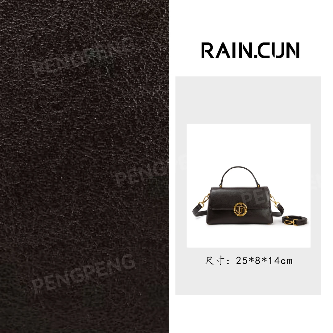 RAIN.CUN BF-66577-深咖色 轻奢女士时尚潮流通勤腋下斜挎包