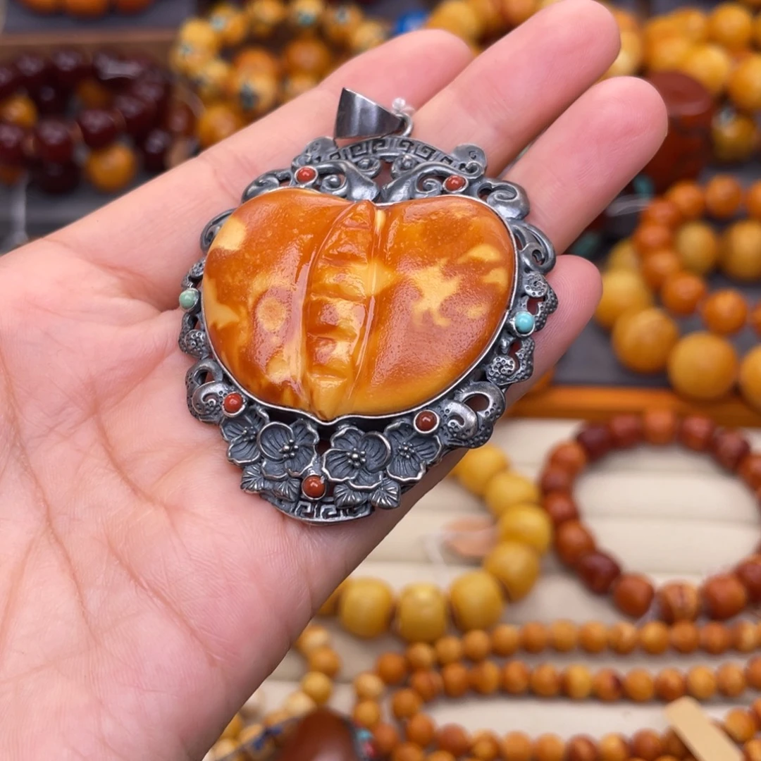 蜜蜡未镶嵌裸石蜜蜡X