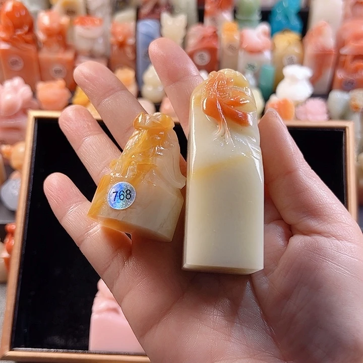 昌化石印石D**C手工定制设计风格