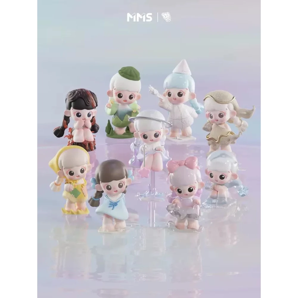 （小瓜-拆盒）倒倒自然会有回答盲盒女孩摆件玩具公仔手办春节礼物