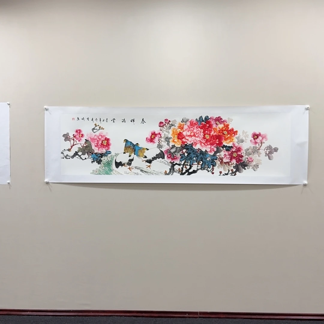 国画精品纯手绘8平尺