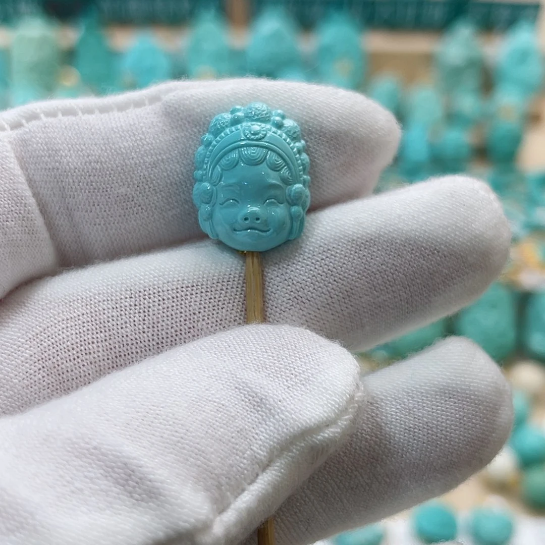 绿松石珠宝奇石未镶嵌