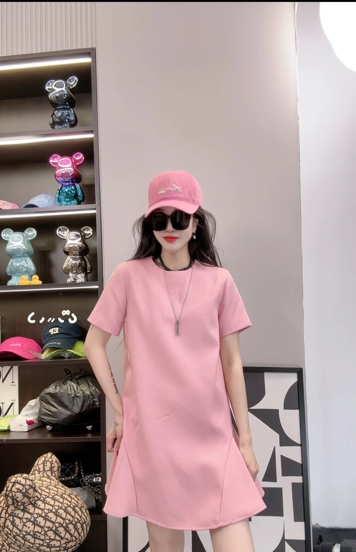 【8870鱼尾裙】夏季显瘦百搭时尚连衣裙