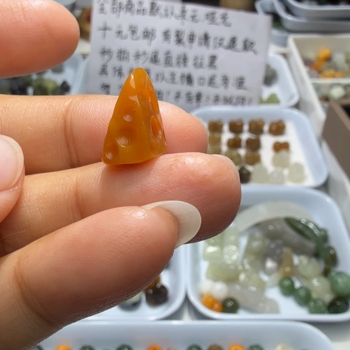 未镶嵌和田玉珠宝半成品