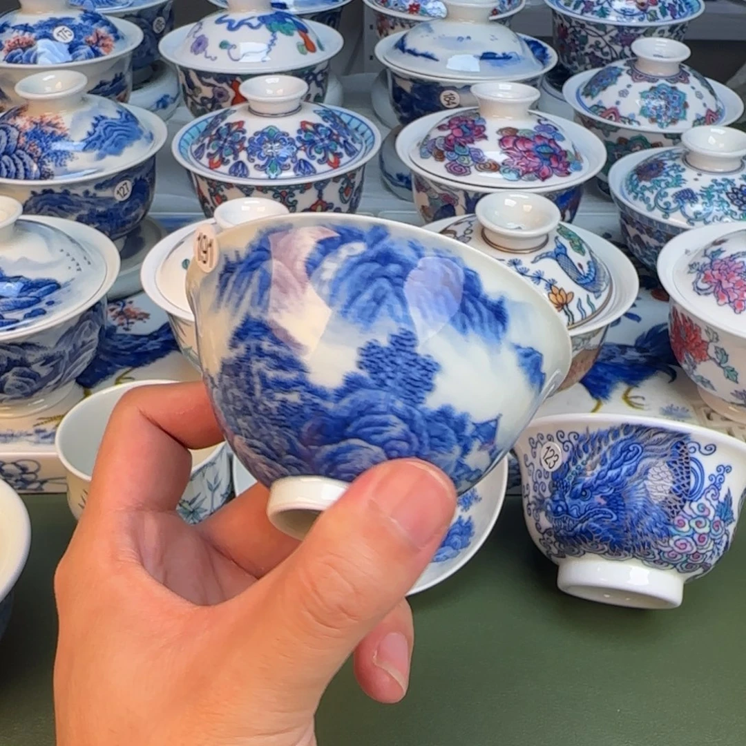 彦祖纯手工手绘茶具191