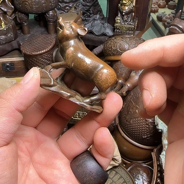 铜器办公室茶室摆件
