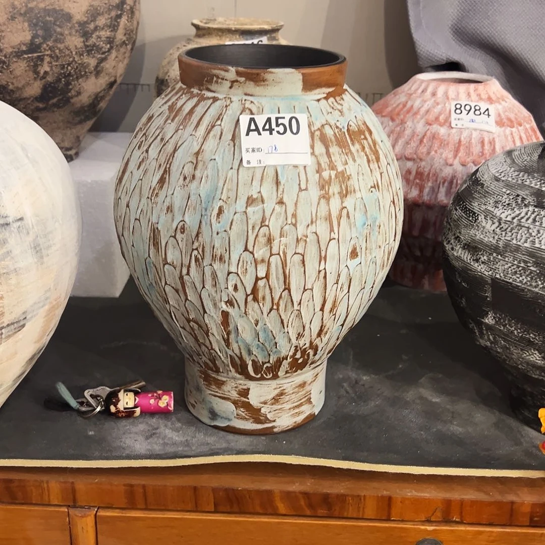 瓶a450高33口11.5陶瓷花瓶无孔