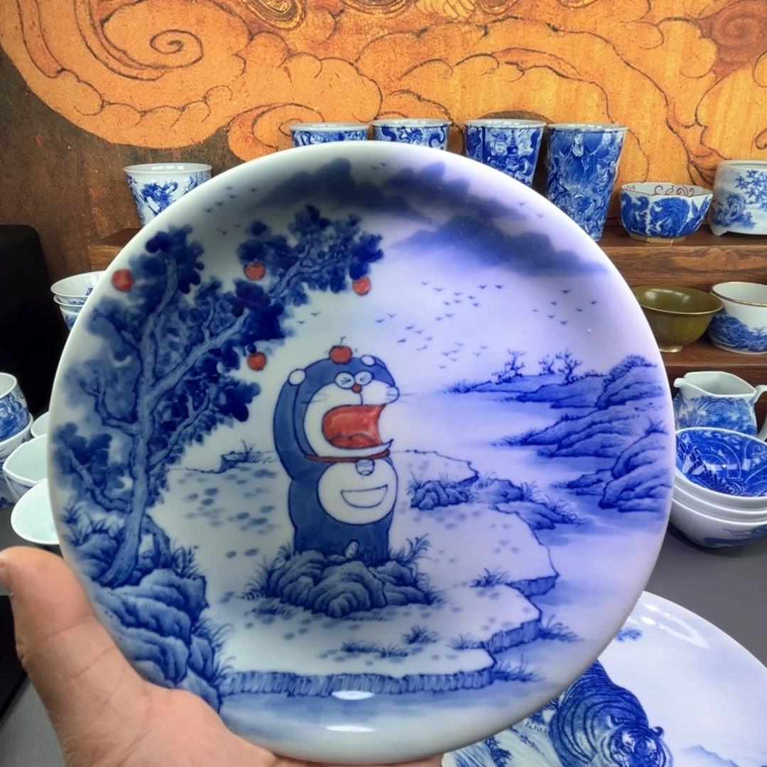 摆件手工手绘哈哈哈哈