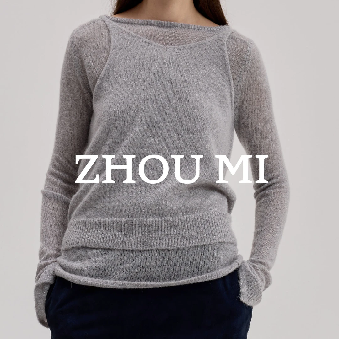 ZHOU MI针织细肩带背心ZM80501
