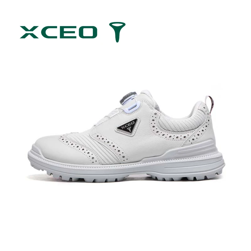 XCEO/芯鹰故宫款真皮防水防滑高尔夫球用品男女款高尔夫球鞋男士