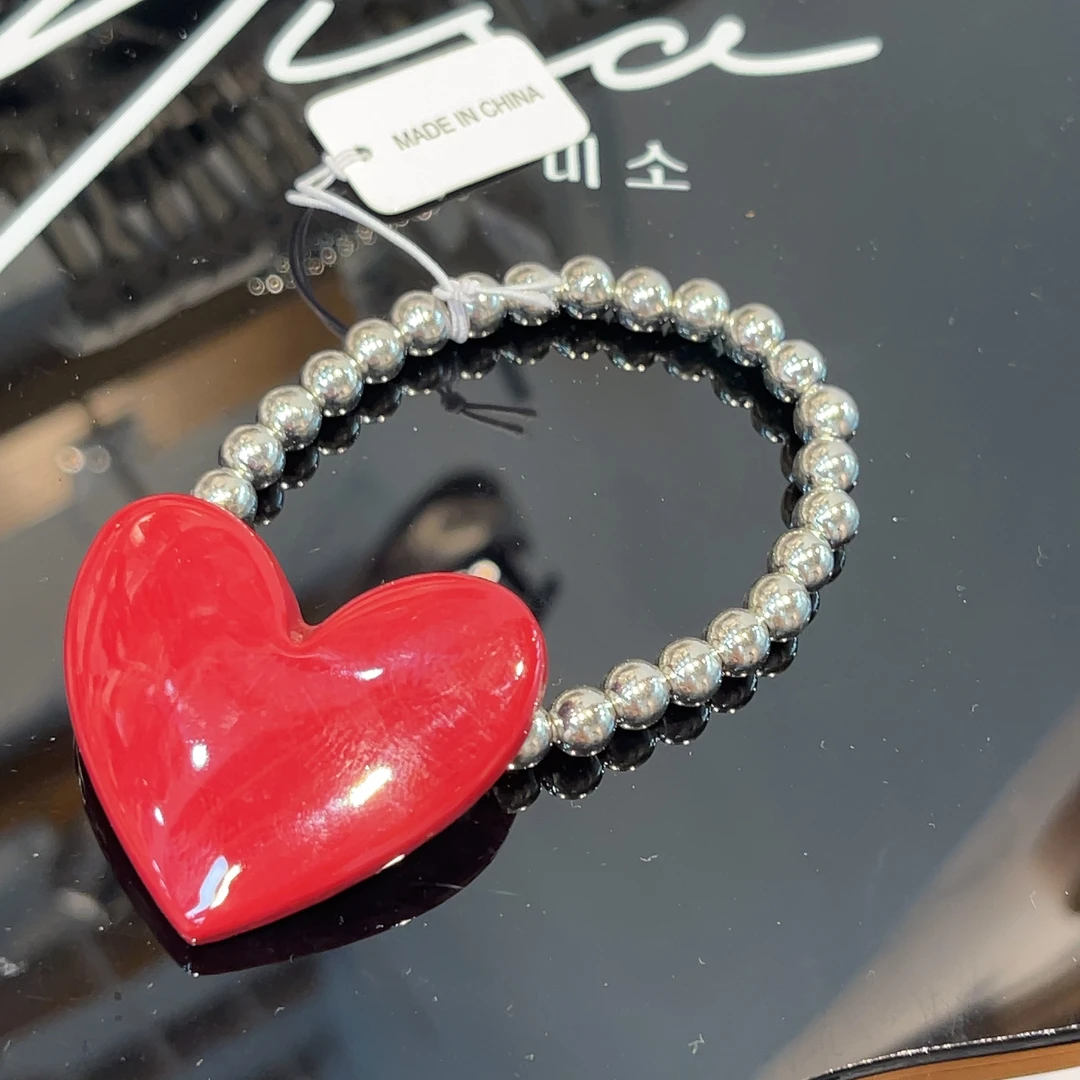 F832红色猪猪发绳