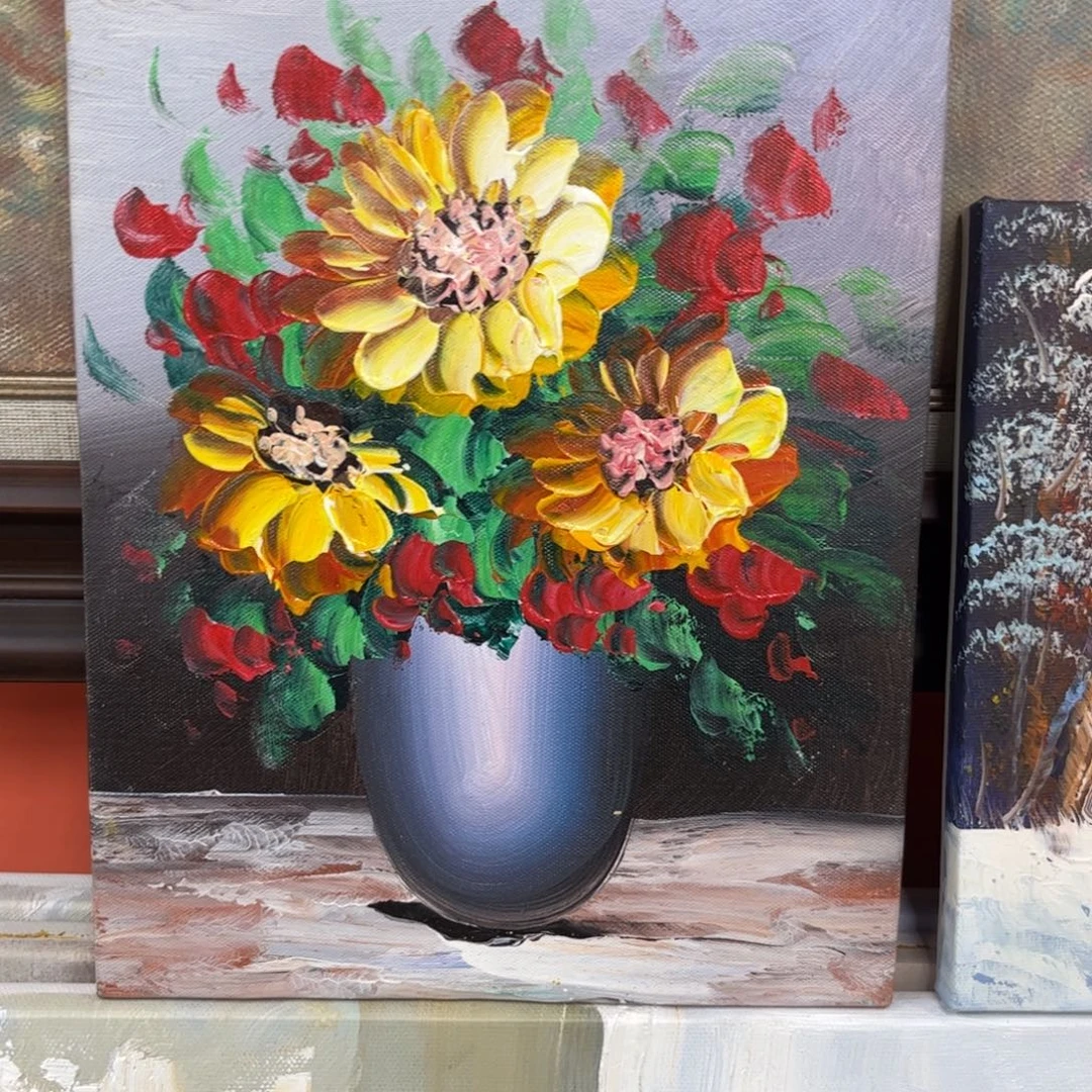 手工手绘精品油画内框20+25尺寸