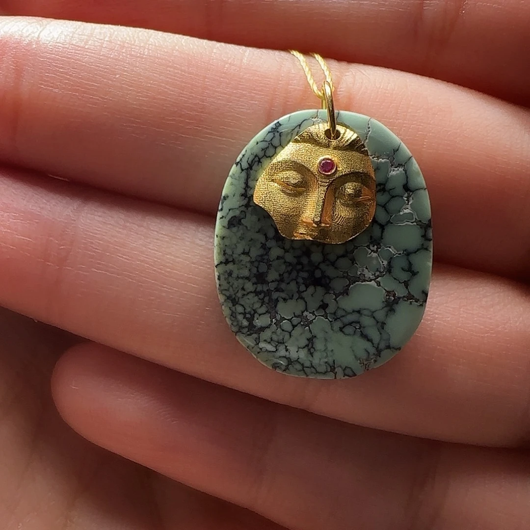 绿松石未镶嵌配饰