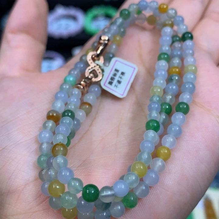 翡翠未镶嵌手链翡翠