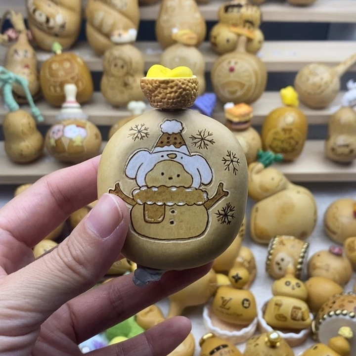 雪人扁旋转镶口。