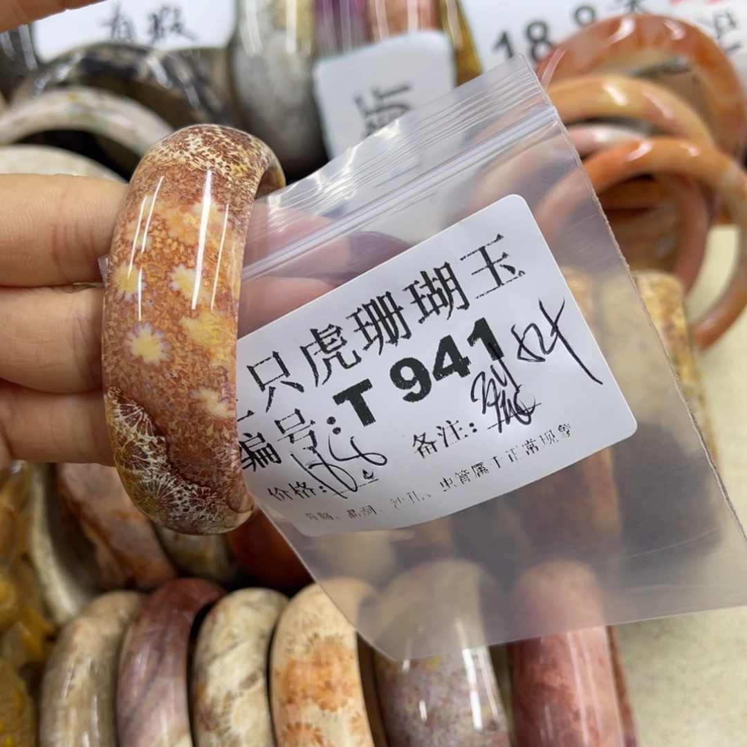 溺***鱼硅化珊瑚（珊瑚玉）未镶嵌h