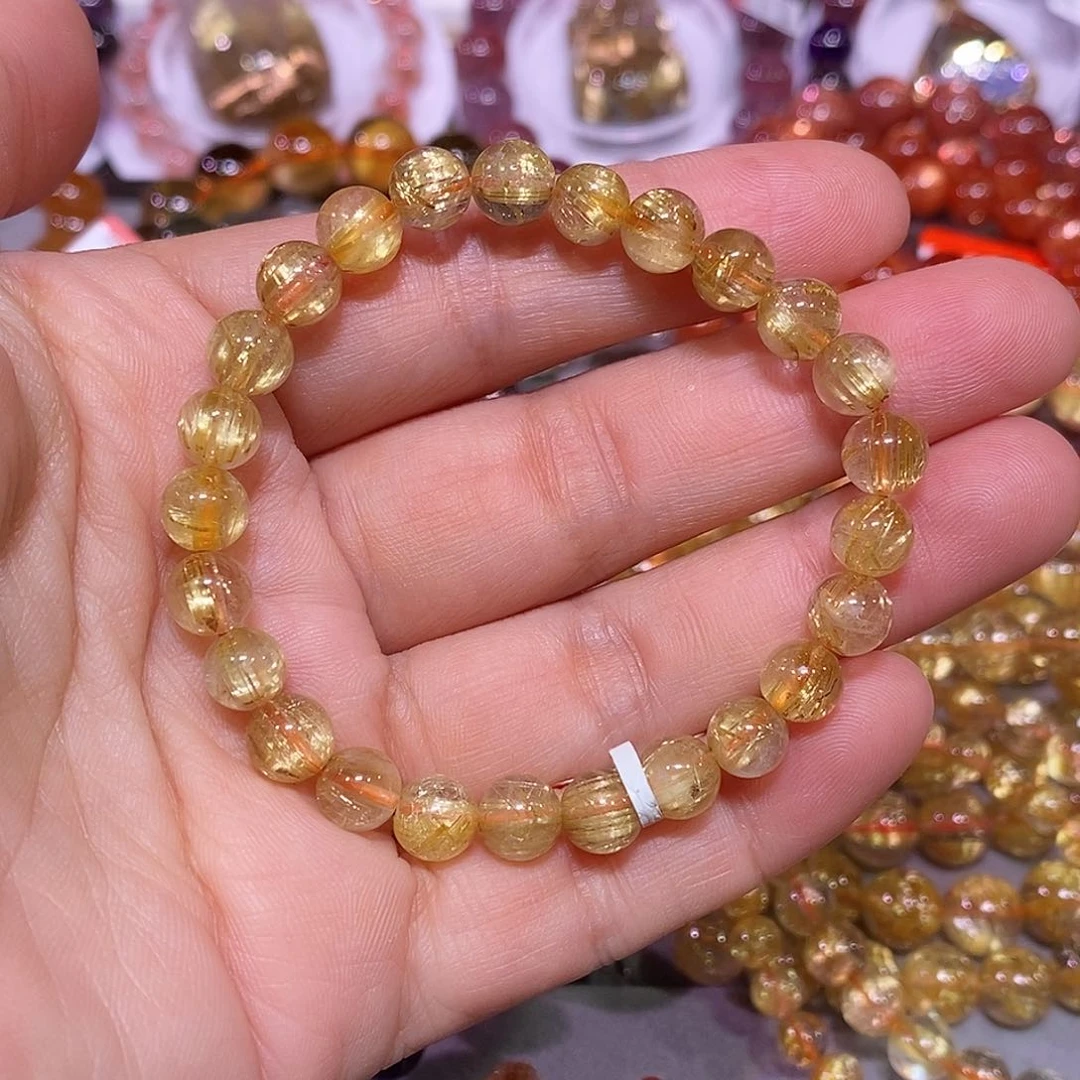 未镶嵌手链水晶金钛晶7