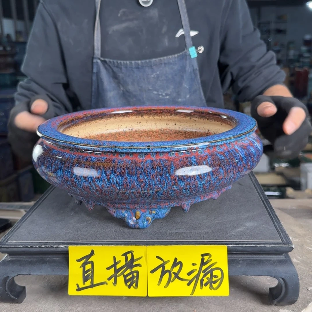 石湾花盆内口22，内深6缝隙