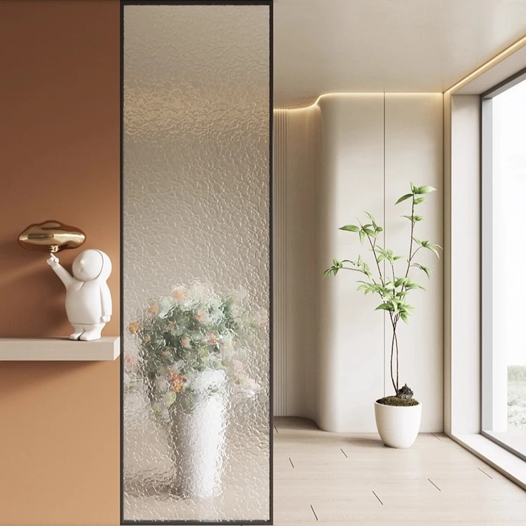 长虹艺术玻璃隔断客厅卫生间玄关现代屏风隔断2025新款
