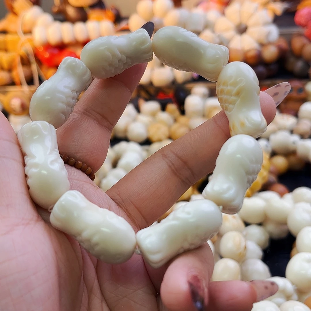菩提根/象牙果手串锦鲤