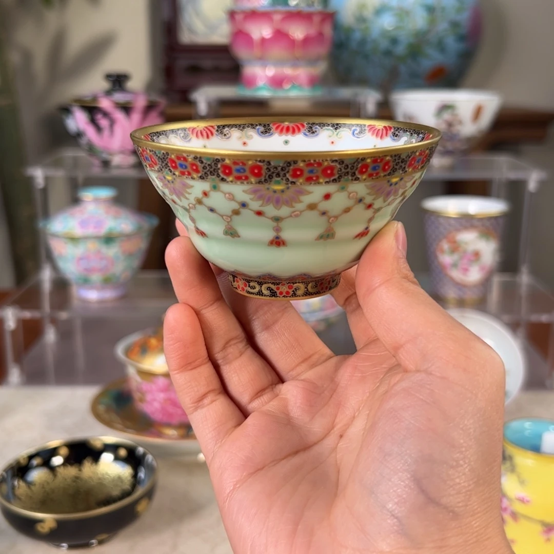 纯手工手绘 高端茶器