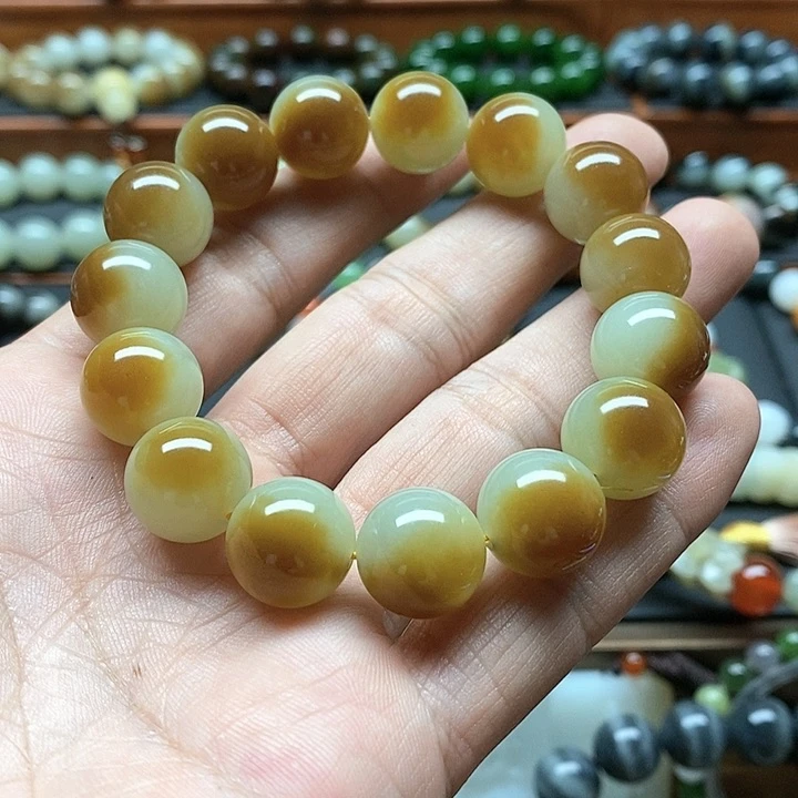 手串未镶嵌和田玉熊*