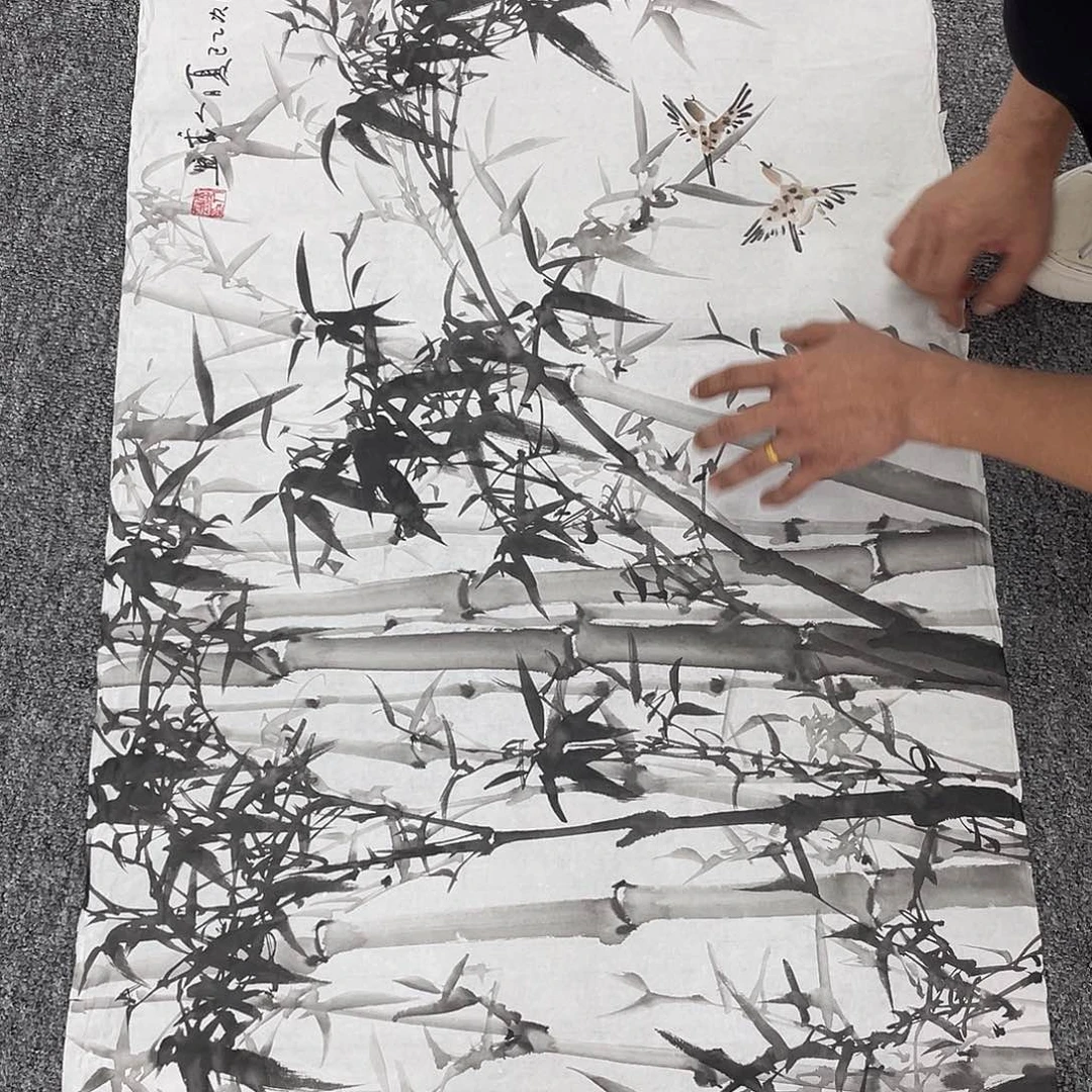 国画纯手绘字画宣纸