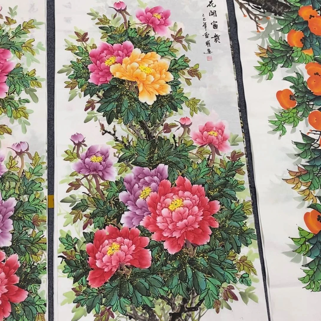 国画幸**生尺寸140✖️70四尺精品手绘画