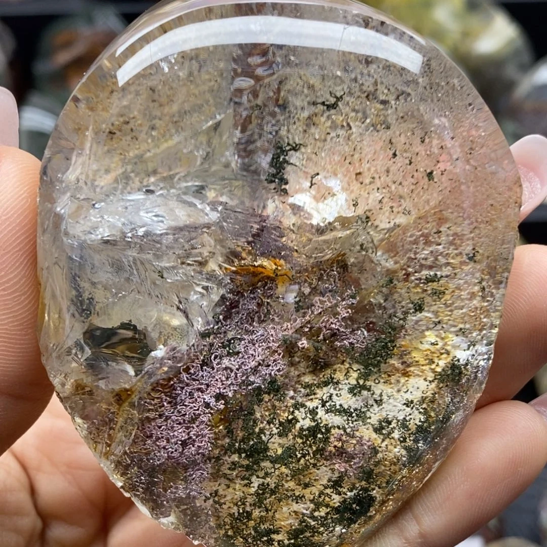 未镶嵌水晶珠宝半成品