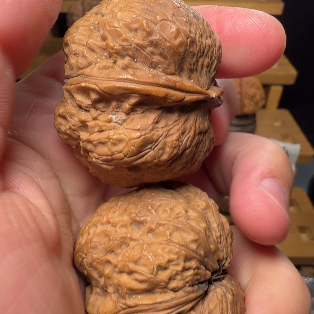 文玩核桃吊坠秦权41mm