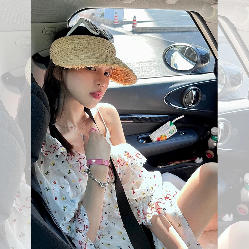 现货2024早春法式轻奢绝美碎花宽松设计感小众茶歇温柔风泡泡袖女