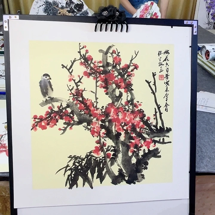 国画张圣敏先生纯手绘作品