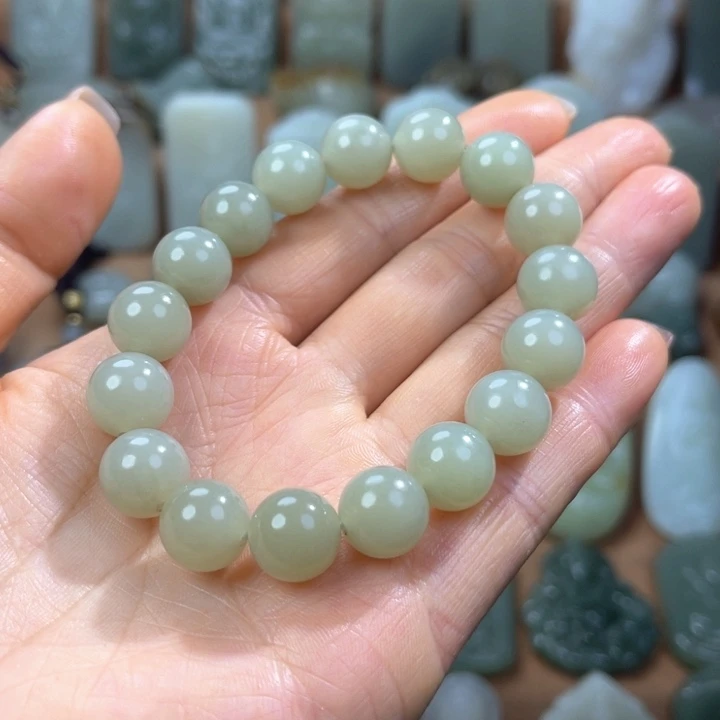 手链未镶嵌和田玉（糖玉）淘****6