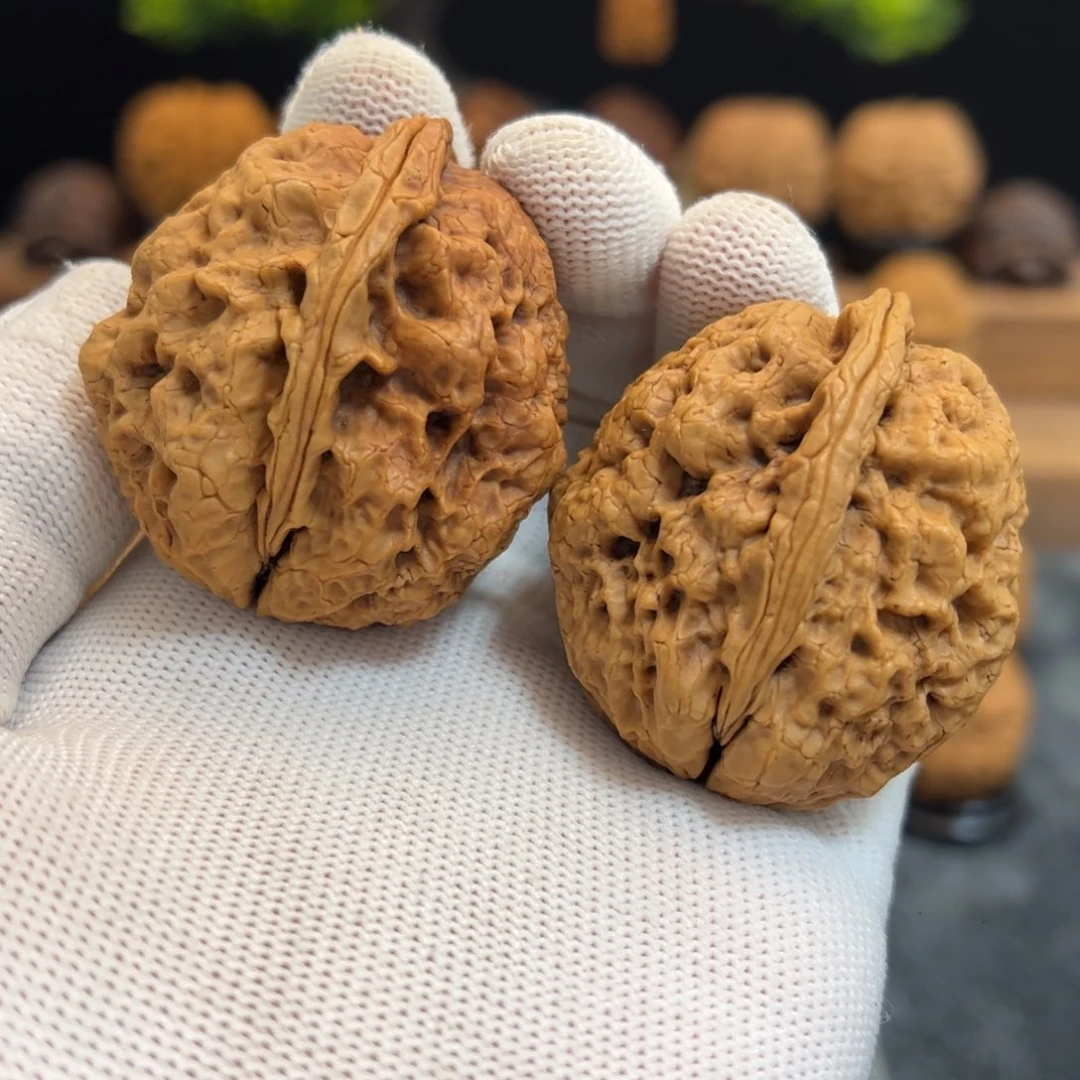 文玩核桃把件春****_43mm金刚滚龙蟾
