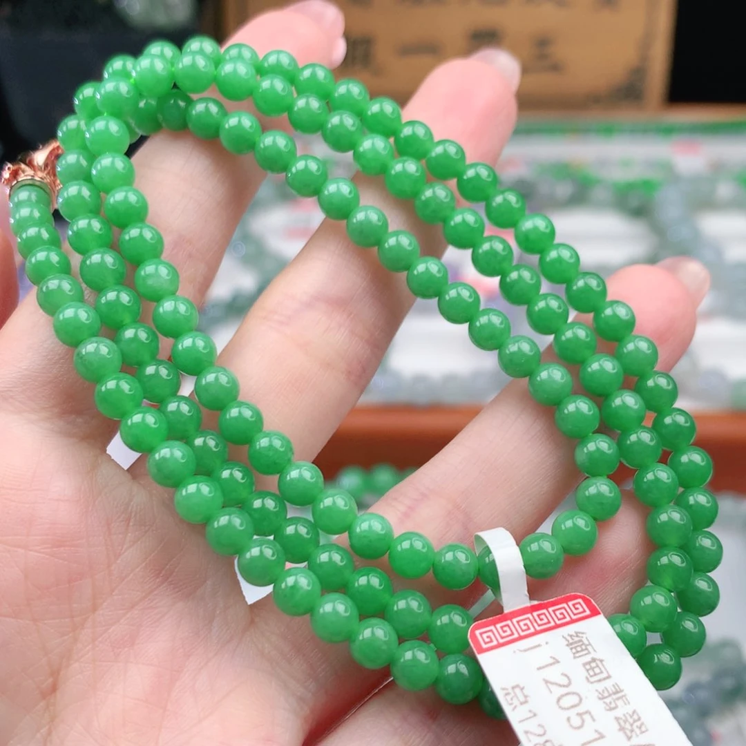 未镶嵌手链翡翠翡翠5mm