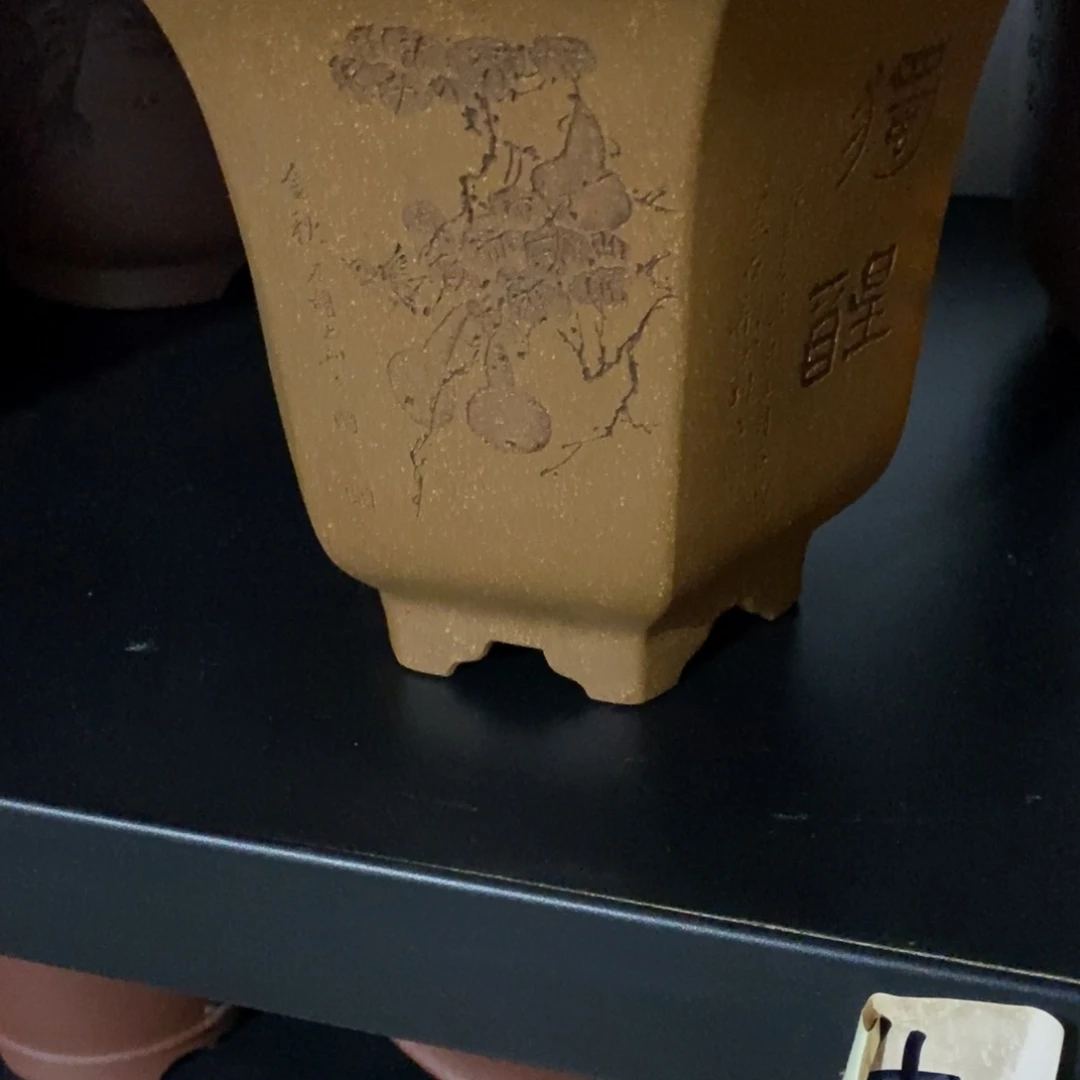 紫砂紫砂艺术作品无*手